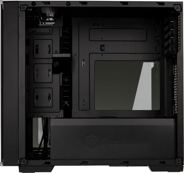 Produktbild Silverstone SST-LD01B Lucid Micro ATX Tower, TG (Mini-ITX, Mini-DTX)