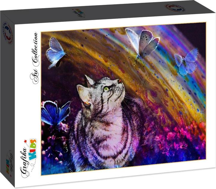 Produktbild Grafika Kids Cat and Butterflies (12 Teile)