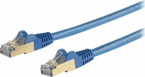 Immagine prodotto StarTech Cavo patch Cat6a 2m blu (STP, CAT6a, 2 m)