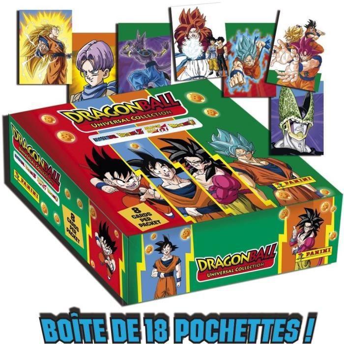 Actual product image Panini Dragon Ball Universal Collection présentoir Flow Packs (18) *ALLEMAND*