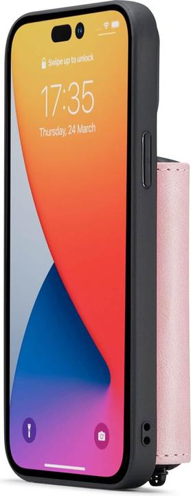 Immagine prodotto Cover-Discount iPhone 14 Pro Max - Custodia con carte di credito rosa (Apple iPhone 14 Pro Max)