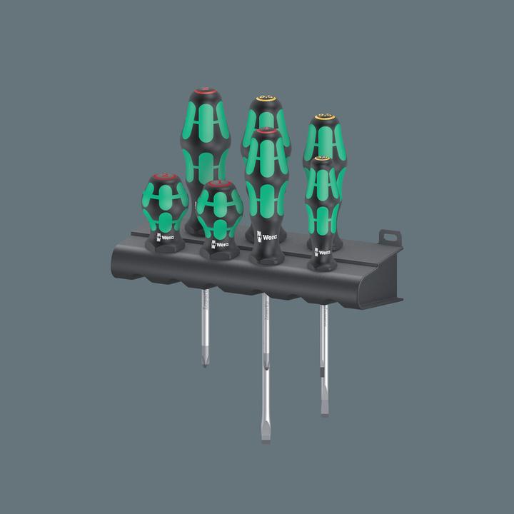 Produktbild Wera 300/7 Mix 1 Schraubendrehersatz (Schlitz, Phillipps-Kreuzschlitz (PH))