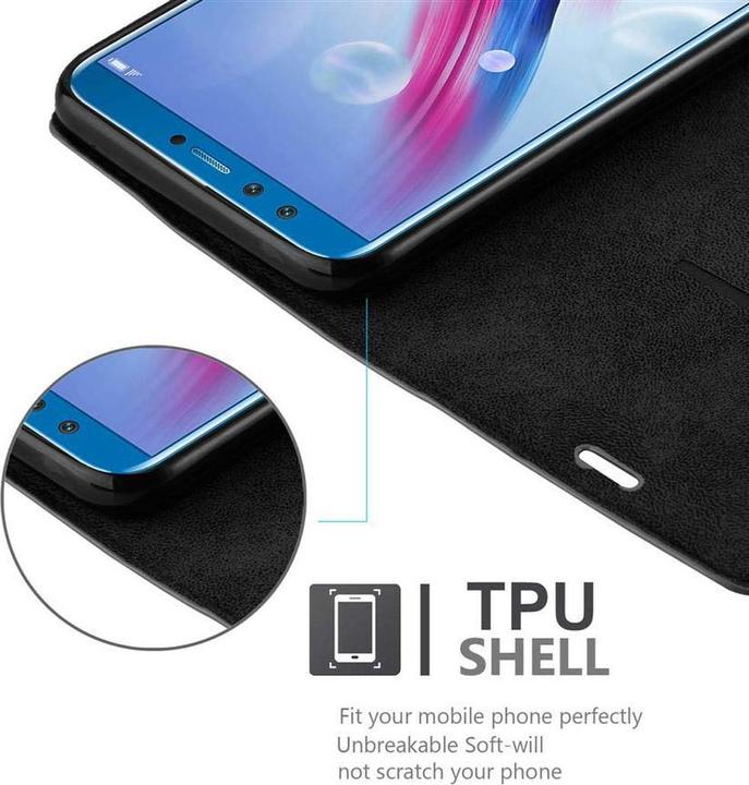 Productafbeelding Cadorabo Boek Onzichtbare Magneethoes (Honor 9 Lite)
