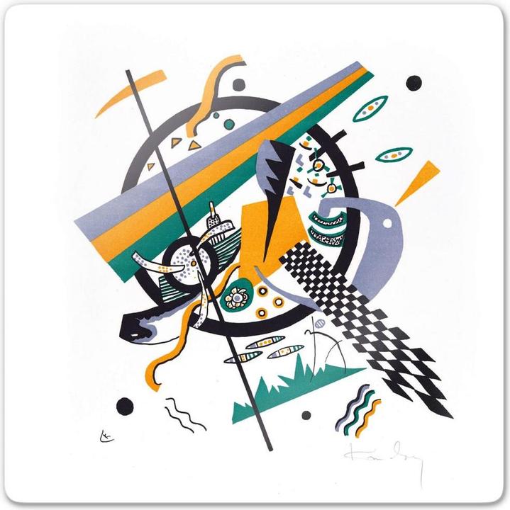 Immagine prodotto Trenddeko Kandinsky - Piccoli mondi 4 (30 x 30 cm)