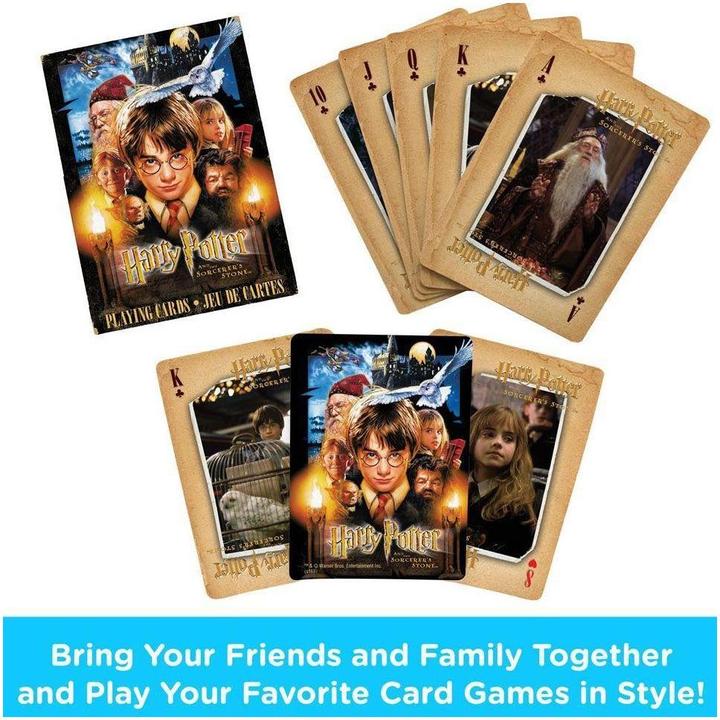 Actual product image Aquarius HARRY POTTER - A l'école des Sorciers - Jeu de cartes (English)