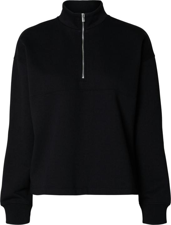 Actual product image Selected Femme High Neck Sweatshirt with Zipper (L)