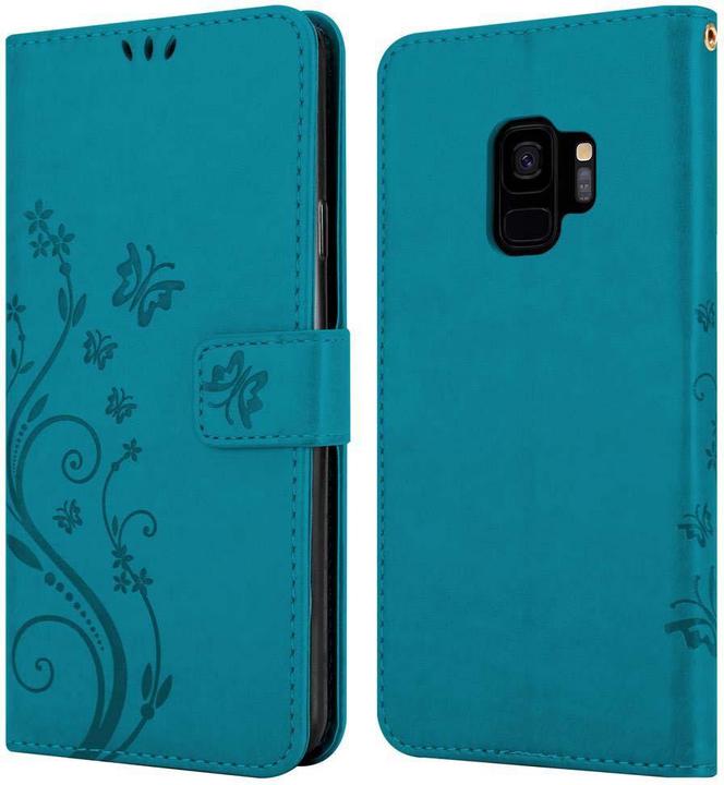 Actual product image Cadorabo Flower Book Cover (Samsung Galaxy S9)