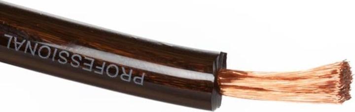 Actual product image Cables POWER CABLE - TRANSPARENT BLACK - 100 m (Cable ties)
