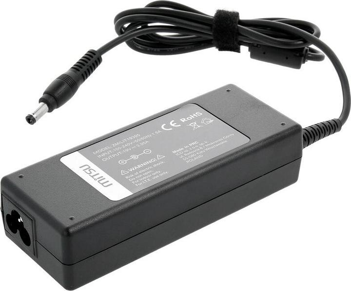 Image du produit Mitsu chargeur de notebook 19v 3.95a 5.5x2.5 - toshiba compaq hp asus (75 W)