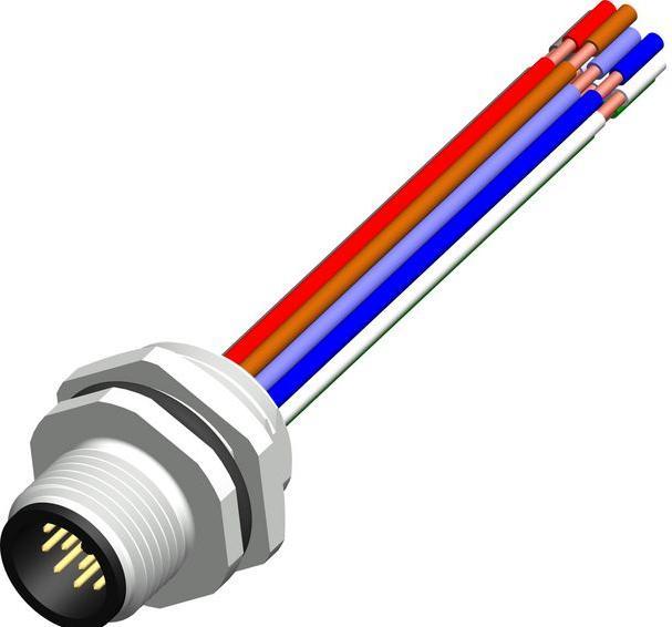 Produktbild Rs Pro M12 Rundsteckverbinder Stecker 12-polig / 1