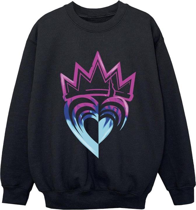 Disney Descendants Pink Crown Sweatshirt Jungen