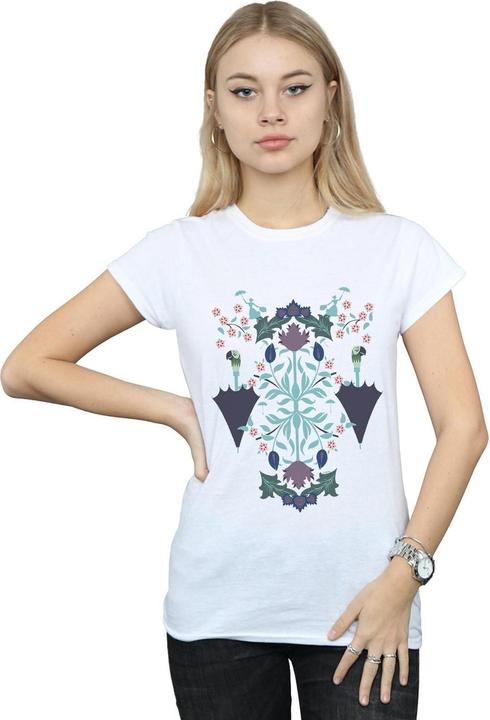 Produktbild Disney Mary Poppins Floral Collage TShirt (XL)