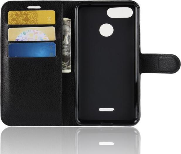 Produktbild MU Classic Litchi Leder Bookcover Series (Xiaomi Redmi 6)