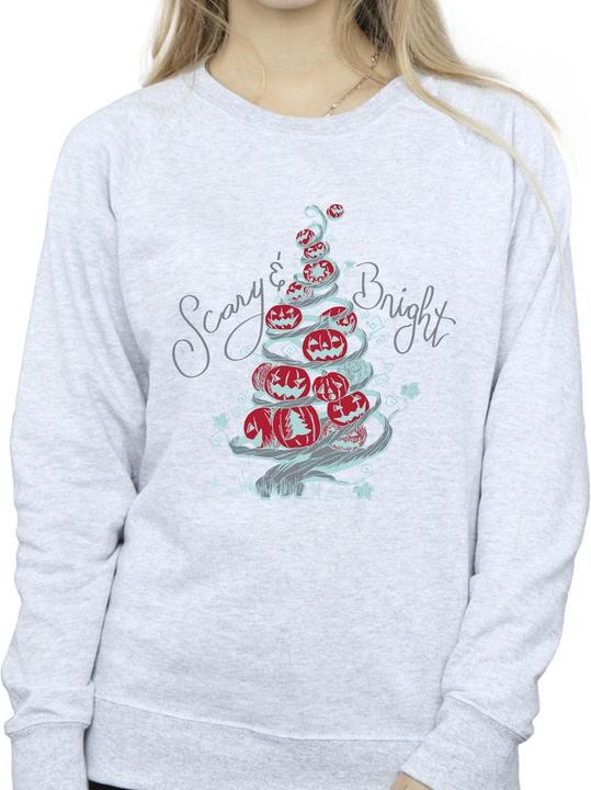 Image du produit Disney - Sweat THE NIGHTMARE BEFORE CHRISTMAS SCARY & BRIGHT - Femme (4XL)