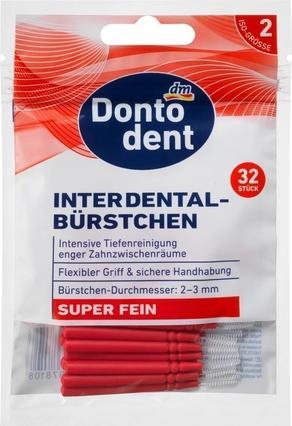 Immagine prodotto dm Dontodent Spazzolini interdentali (32 x, 0.40 mm)