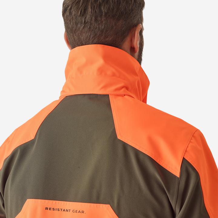 Immagine prodotto Solognac Giacca da caccia giacca antipioggia Renfort 900 arancione (XL)