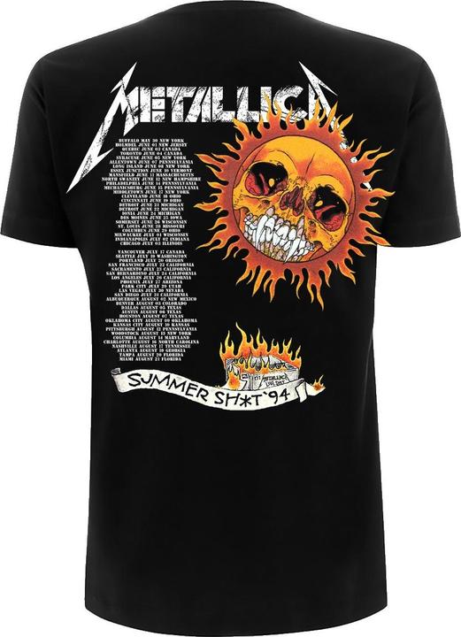 Immagine prodotto Metallica TShirt Adulti Flaming Skull Tour '94 (XL)