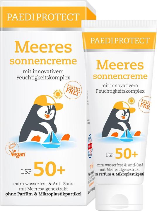 Actual product image Paediprotect Sea (Suntan cream, SPF 50+, 75 ml, 104 g)