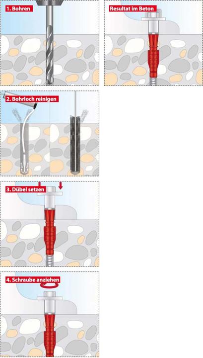 Produktbild Tox WC-Befestigung Toilet Plus 2 Stück (2 Stk.)