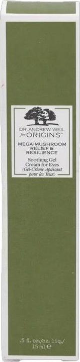 Produktbild Origins Mega Mushroom - Soothing Gel Cream for Eyes (Gel, 15 ml, Tag + Nacht)
