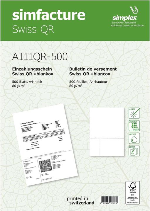 Bulletin de versement