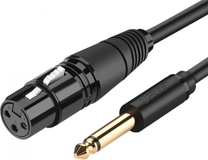 Immagine prodotto Ugreen Cavo di collegamento microfonico XLR femmina a 6,3m maschio (2 m, XLR)