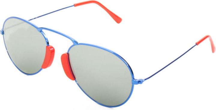 L.G.R Unisex-Sonnenbrille AGADIR-BLUE-08 ø 54 mm
