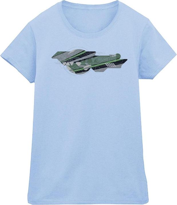 Actual product image Disney Womens/Ladies Lightyear Graphic Title Cotton T-Shirt (L)