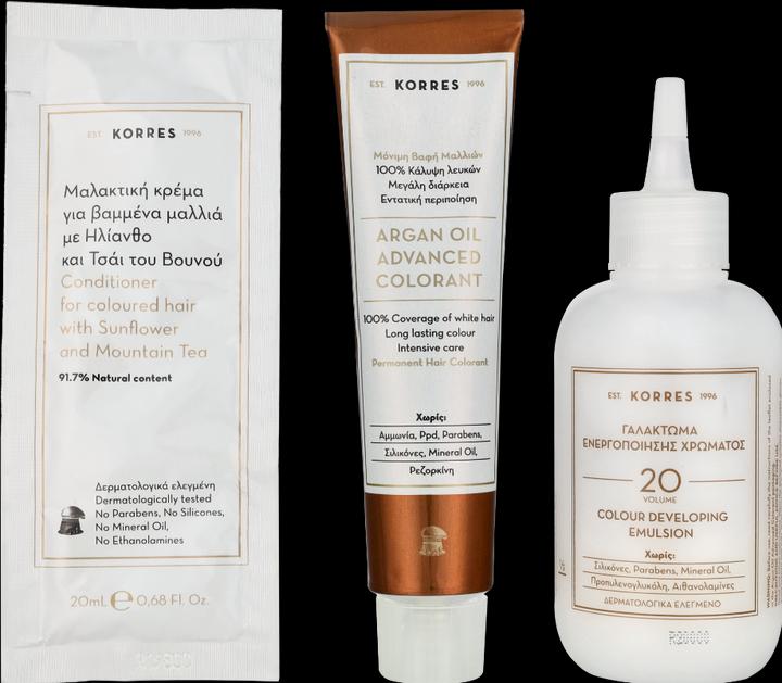 Image du produit Korres Colorant pour cheveux à l'huile d'argan (5.6 Rouge brun clair)