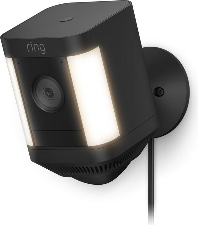 Ring Spotlight Cam Plus, Plug-in - Noir - EU (1920 x 1080 Pixels)