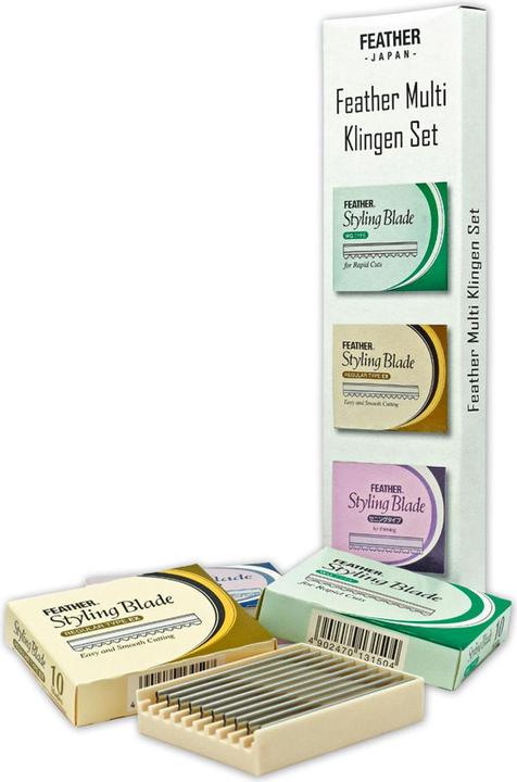 Produktbild Feather Multi-Klingen Set 3 x 10 Stk. (30 x)