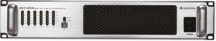 Actual product image Omnitronic MCD-3006 MK2 6-channel installation power amplifier (Amplifier)