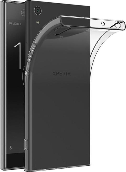 Produktbild König Design Sony Xperia XA1 Hülle Transparent Silikon Case durchsichtige Handyhülle (Sony Xperia XA1)