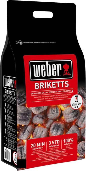 Actual product image Weber Briquette (3 kg)