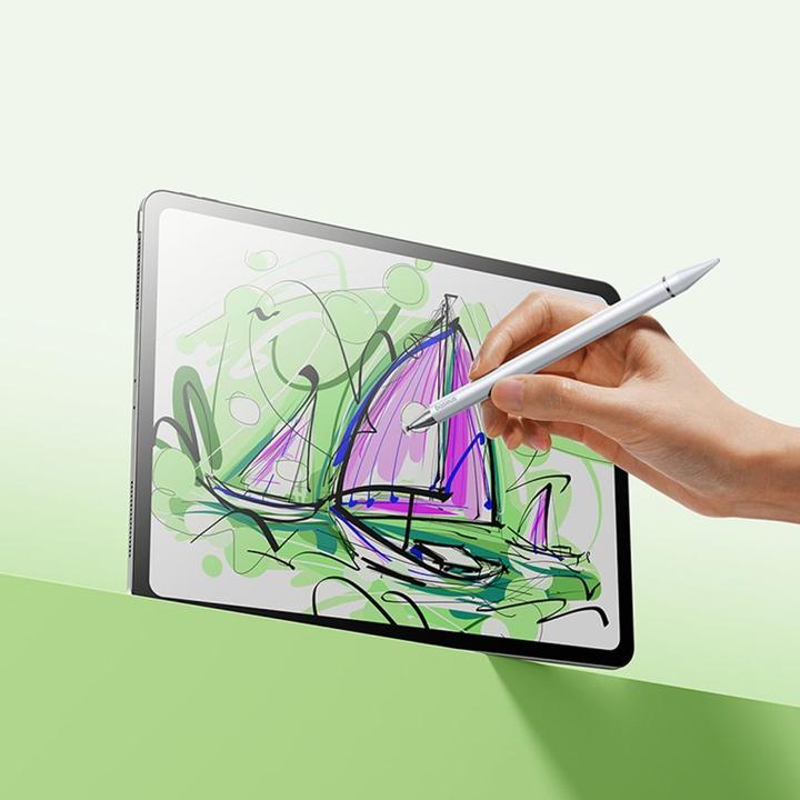 Actual product image Baseus Smooth Writing III stylus Non-magnetic version (white)