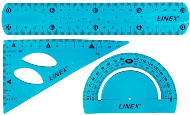 Linex Ruler set (200 mm)