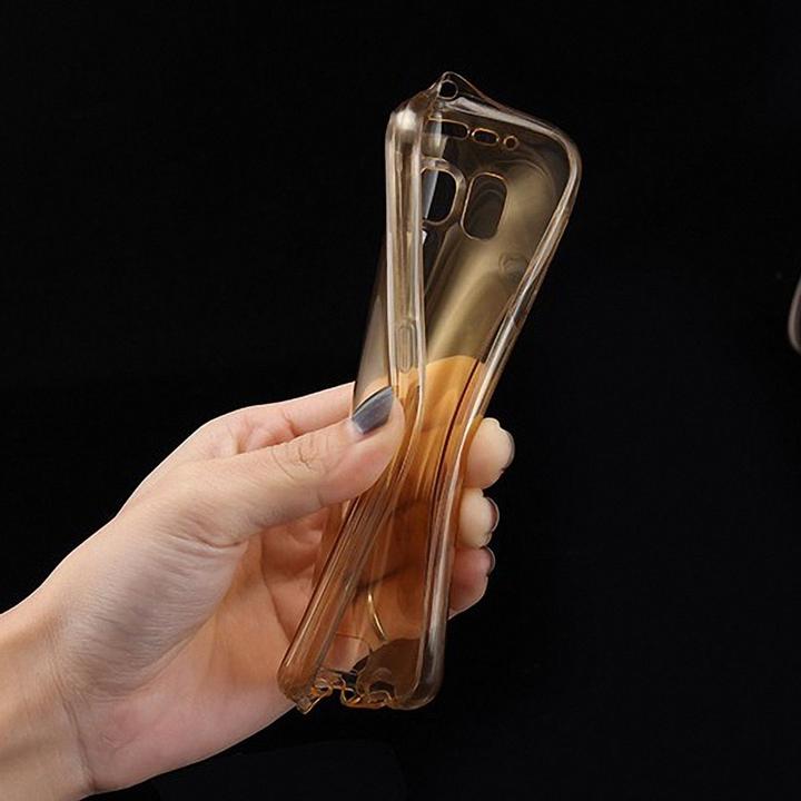 Produktbild König Design LG G4 Stylus Full Body 360 Silikon Schutzhülle Handyhülle Case Hülle Bumper Gold (LG G4 Stylus)