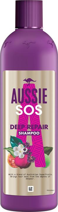 Aussie SOS Deep Repair (490 ml, Flüssiges Shampoo)