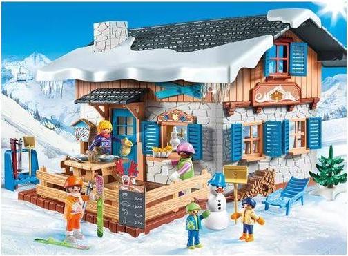 Produktbild Playmobil Skihütte (9280, Playmobil Family Fun)