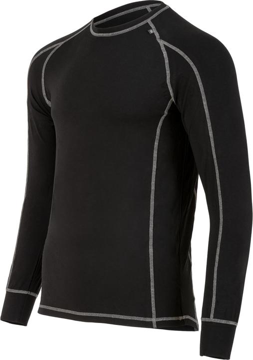 Produktbild Highlander Bamboo 190 Mens L/S Top Black S (S)