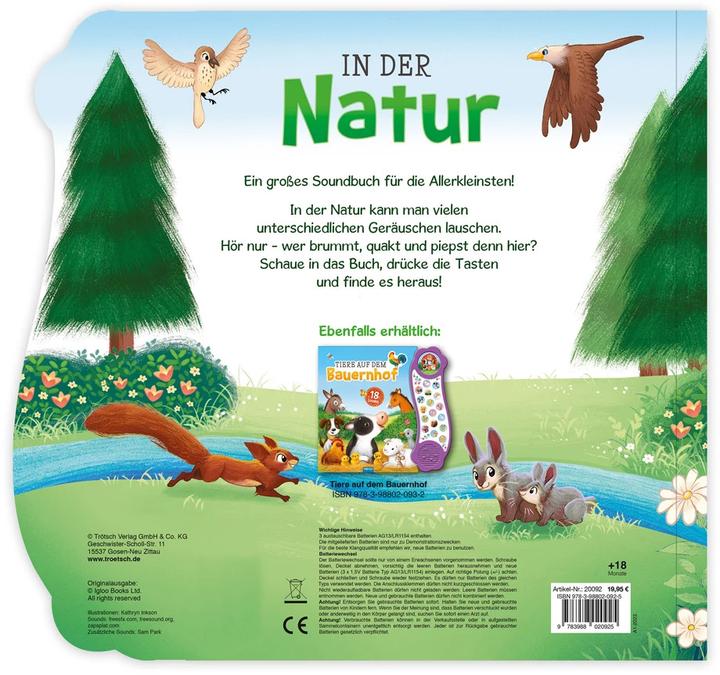 Actual product image Soundbuch In der Natur (German)