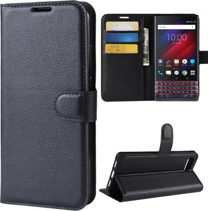 Actual product image Screenguard Blackberry Key2 LE Leather Guard Leather Case (Blackberry KEY2 LE)