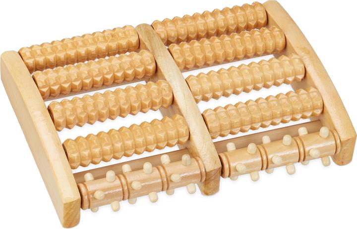 Immagine prodotto Relaxdays Rullo massaggiatore per piedi, 10 barre a punta