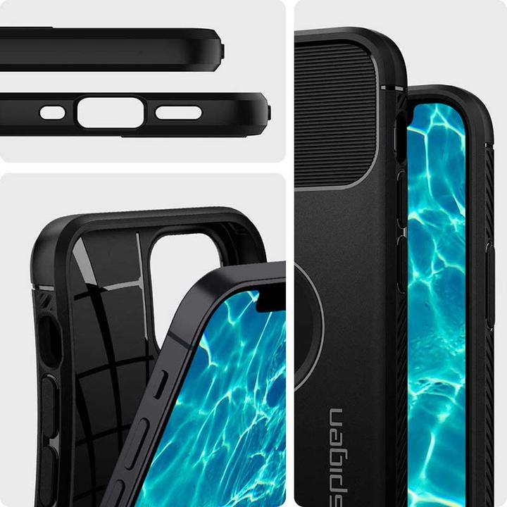 Actual product image Spigen Rugged Armor (Apple iPhone 12, Apple iPhone 12 Pro)