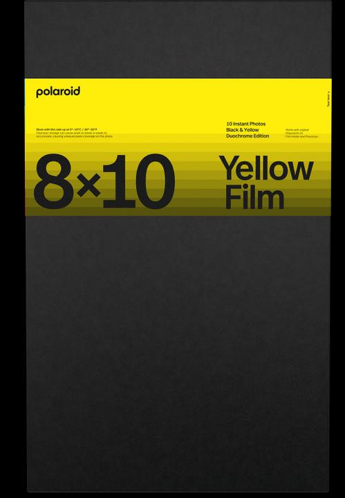 Produktbild Polaroid 8x10 Duochrome Film Black & Yellow (8x10)