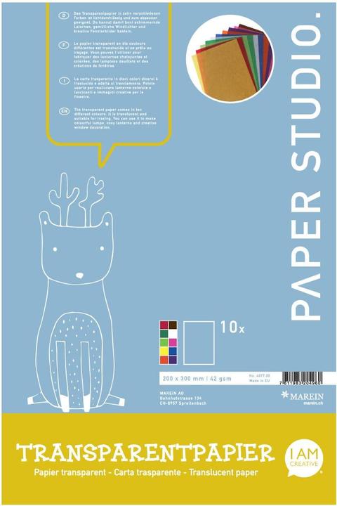 I Am Creative Transparentpapier (42 g/m², 10 x)