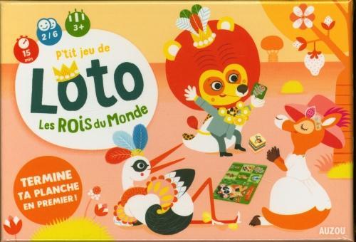 Image du produit Auzou France Les rois du monde : p'tit jeu de loto (Français)