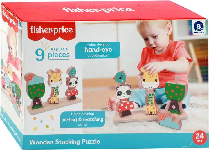 Actual product image Fisher-Price Fisher Price Stacking Puzzle Wood