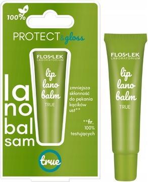 Floslek Laboratory Lanobalsam For Lips True, 12 Grams
