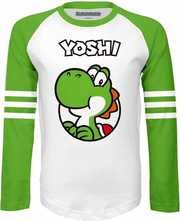 Immagine prodotto Super Yoshi dal 1990 Maglietta a maniche lunghe (140, 146)